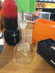 Long neck glass dispenser