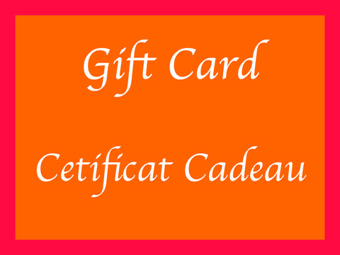 Olives en Folie Gift Card | Certificat Cadeau
