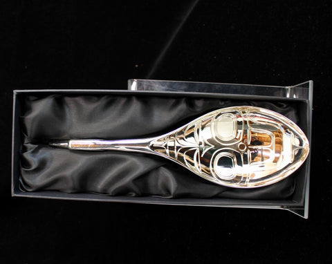 Silver Plated Ladle by Corey Bulpitt